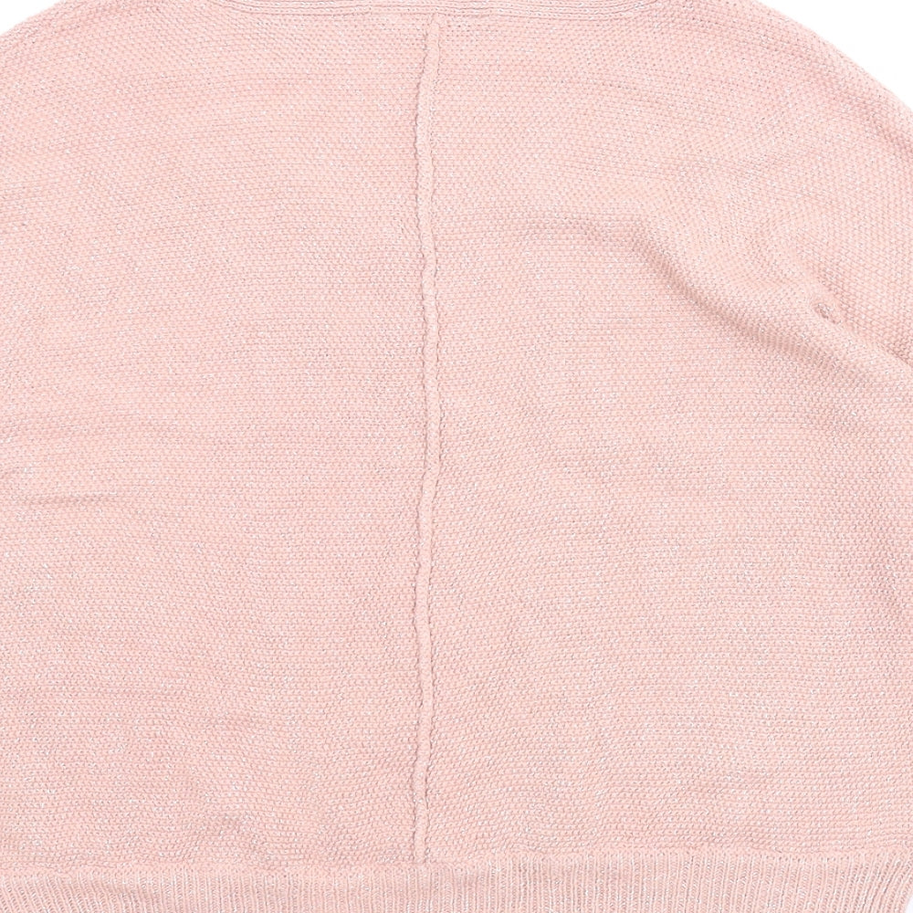 Select Womens Pink Pullover Jumper Size L