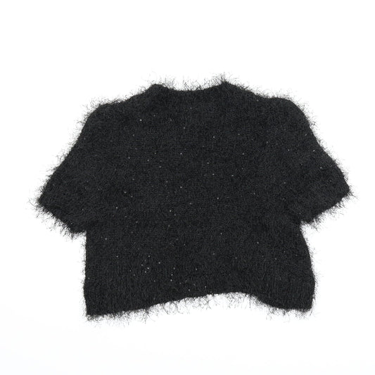 Peacocks Womens Black Cardigan Jumper Size 8