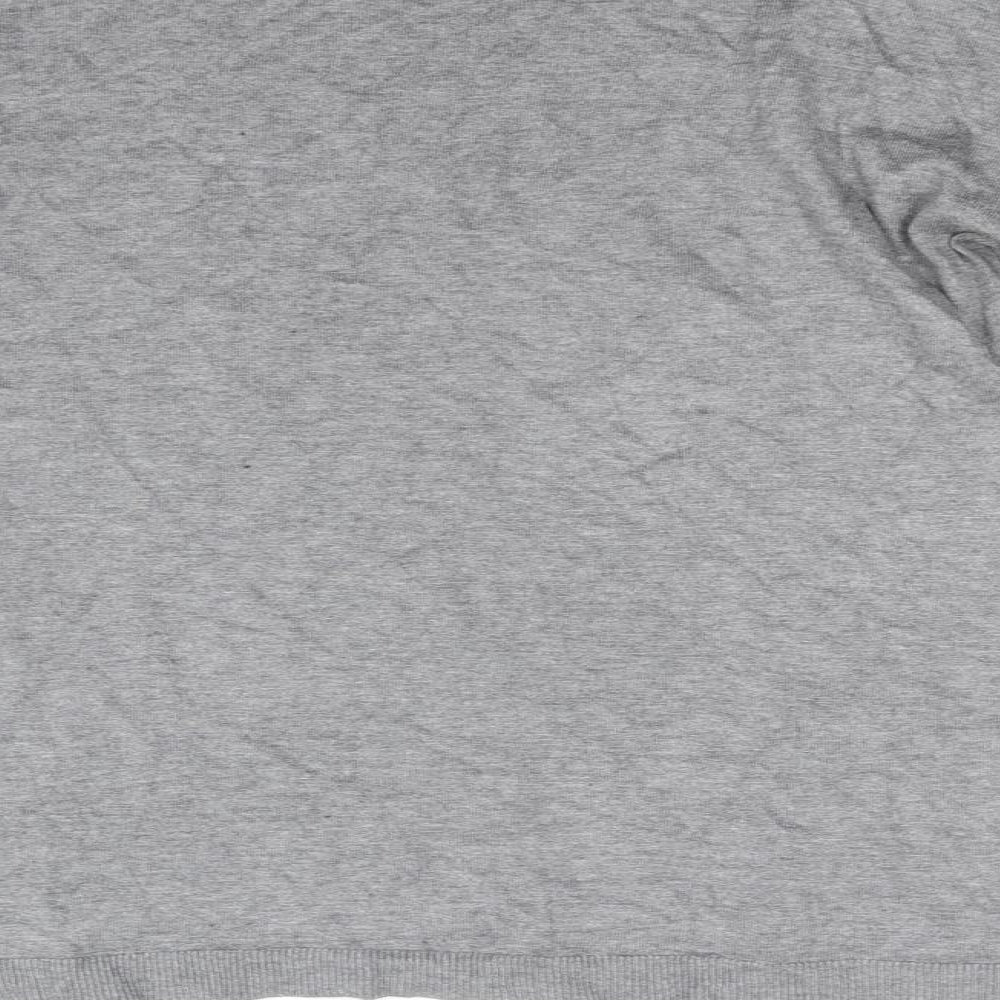 Womens UK Size 10 Atmosphere Grey Basic T-Shirt