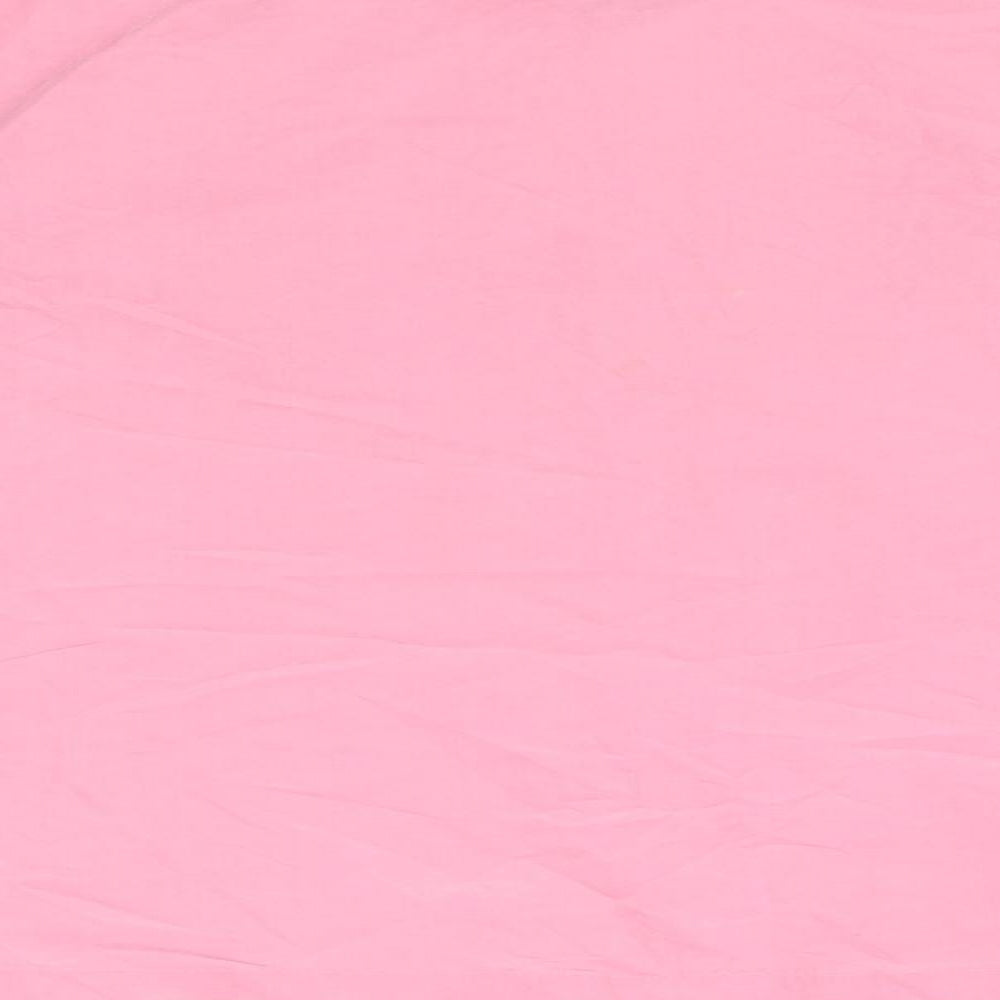 Liz Claiborne Womens Pink Basic Button-Up Size 3XL