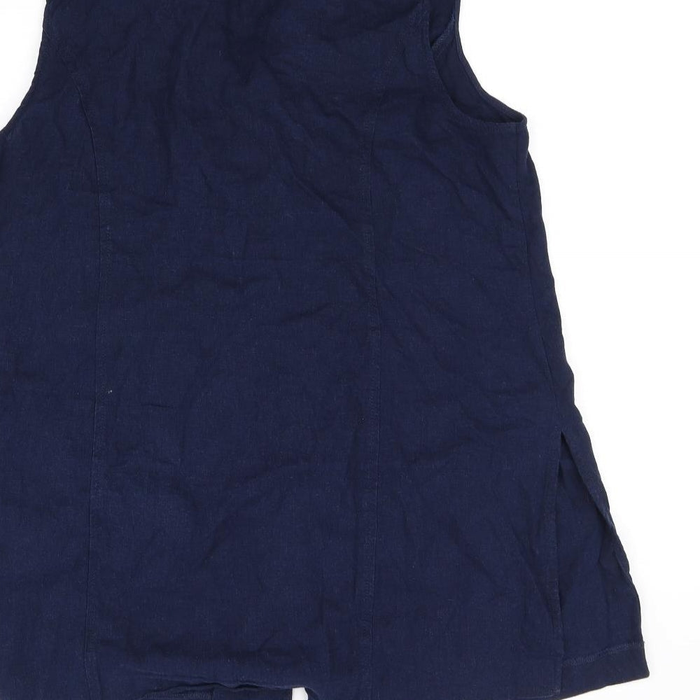 Ble Womens Blue Jacket Coatigan Size 16