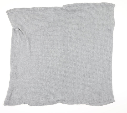 PRETTYLITTLETHING Womens Grey Knit Cardigan Jumper Size M