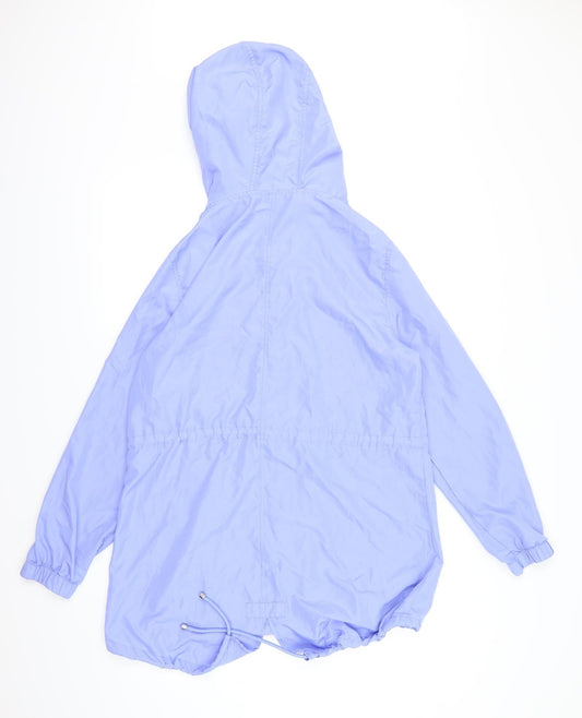 Primark Womens Blue Overcoat Coat Size 10