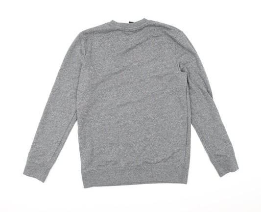 Mens UK Size S H&M Grey Pullover Sweatshirt