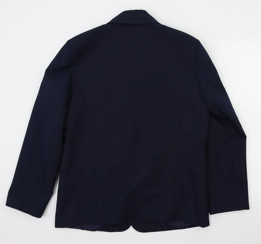 Womens UK Size 12 Debenhams Blue Jacket