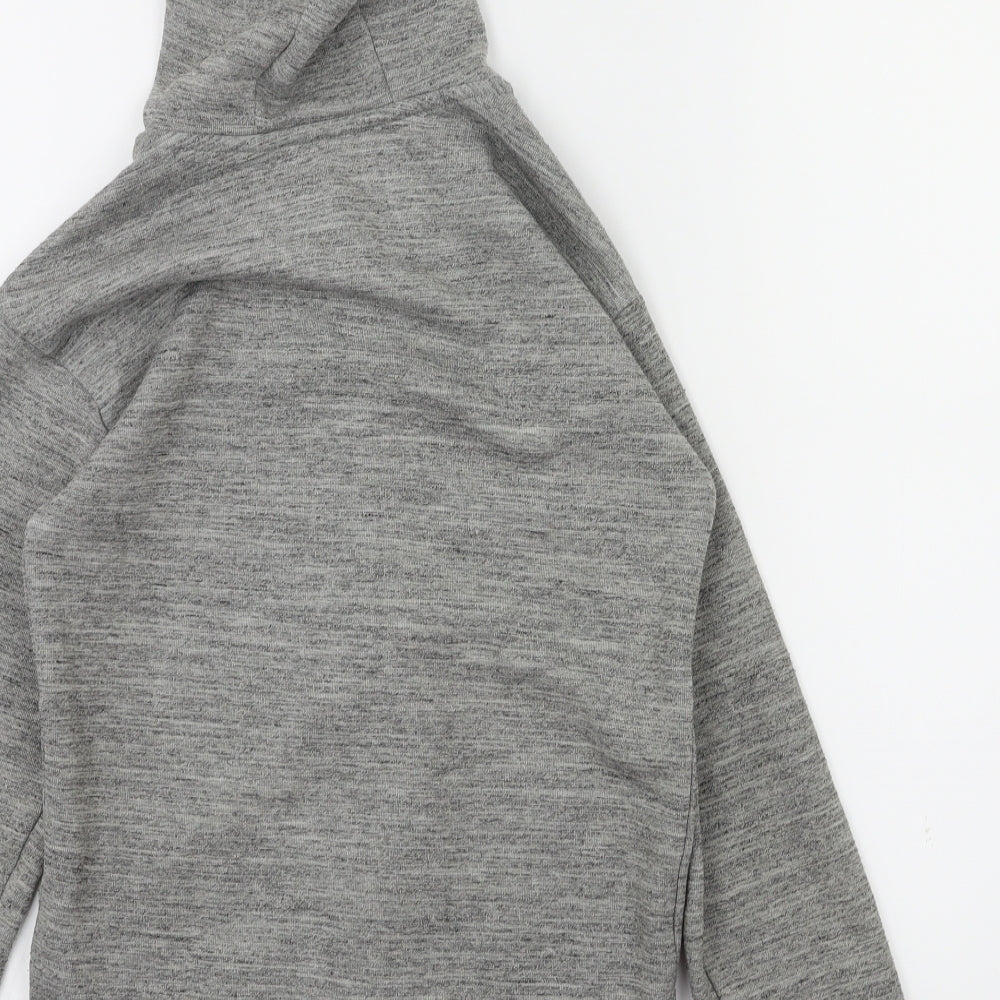 Nutmeg Boys Grey Full Zip Hoodie Size 9-10 Years
