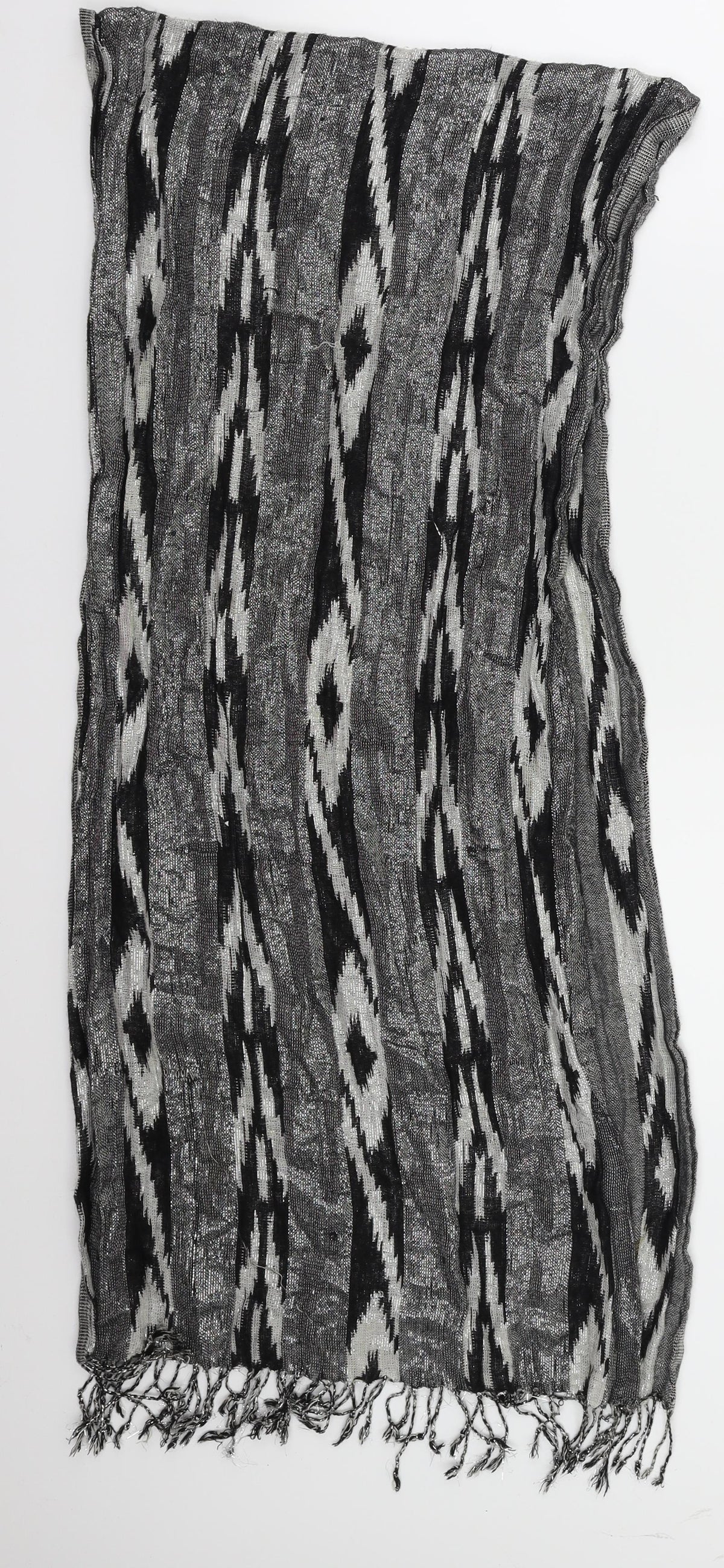 Preworn Womens Black Scarf
