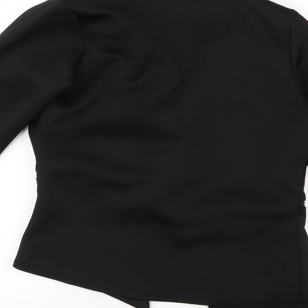 Womens UK Size 10 Boohoo Black Jacket