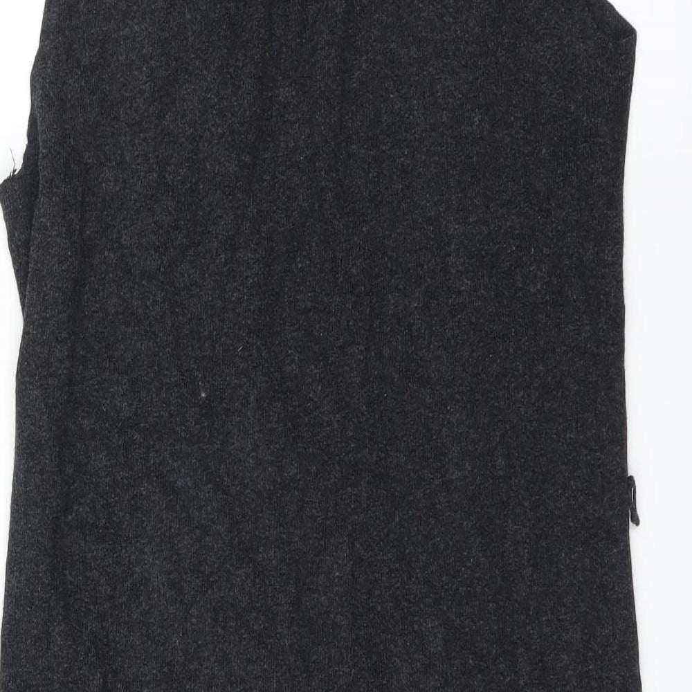 Marks and Spencer Womens Grey Cardigan Jumper Size 10