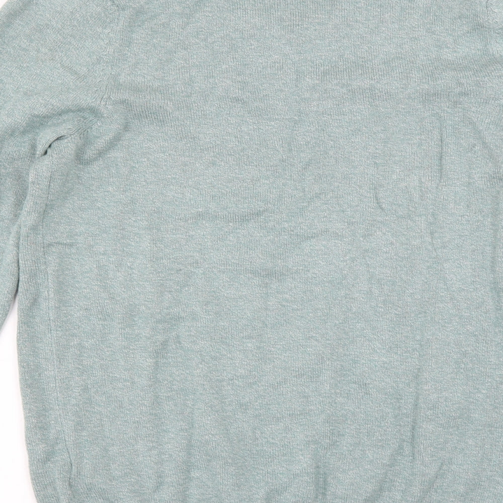 Marks and Spencer Mens Green Pullover Jumper Size S