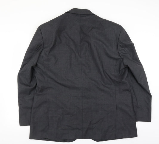Mens UK Size 46 Marks and Spencer Regular Grey Suit Jacket