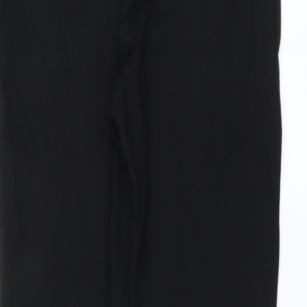 Womens UK Size 12 Papaya Extra-Slim Fit Black Trousers