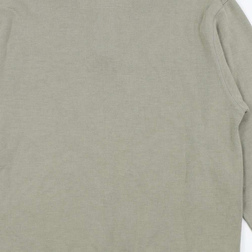 Blue Harbour Mens Green Pullover Jumper Size M