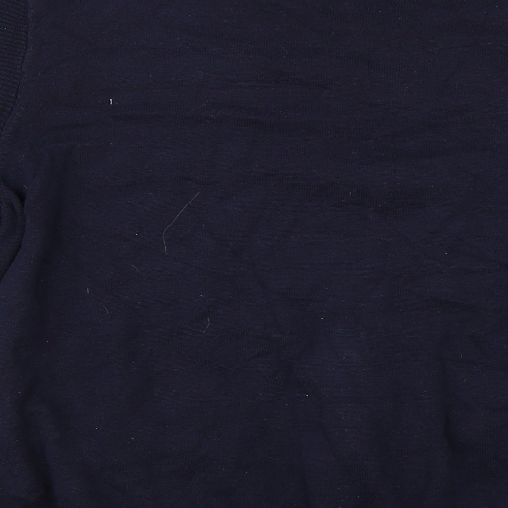 Marks and Spencer Womens Blue Full Zip Jumper Size L