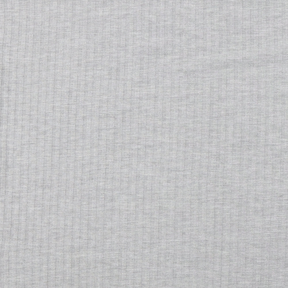 Papaya Womens Grey Basic T-Shirt Size 16