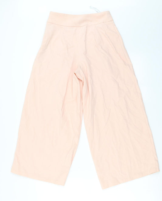 Primark Womens Pink Trousers Size 8 L22 in