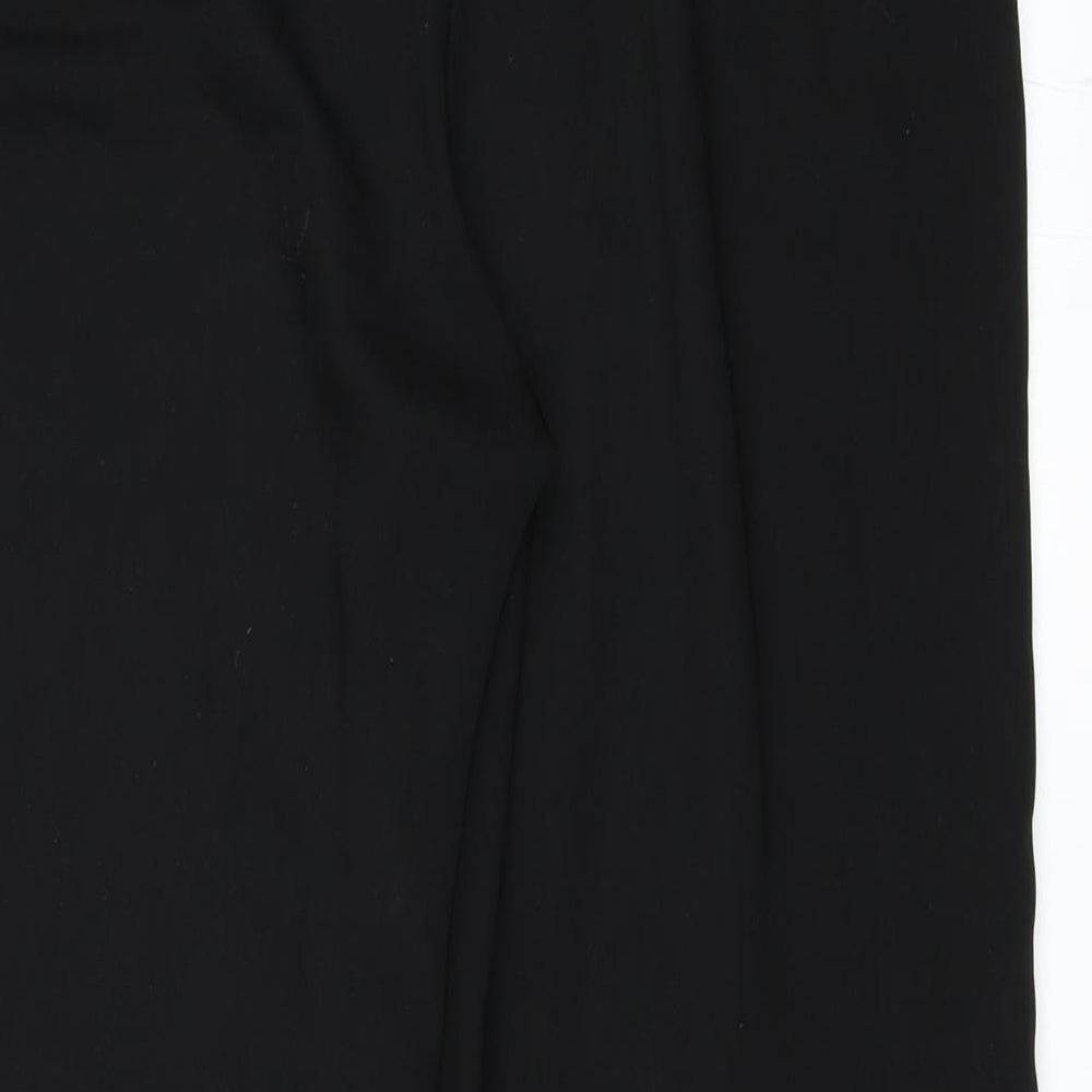 Womens UK Size 40 H&M Regular Fit Black Trousers