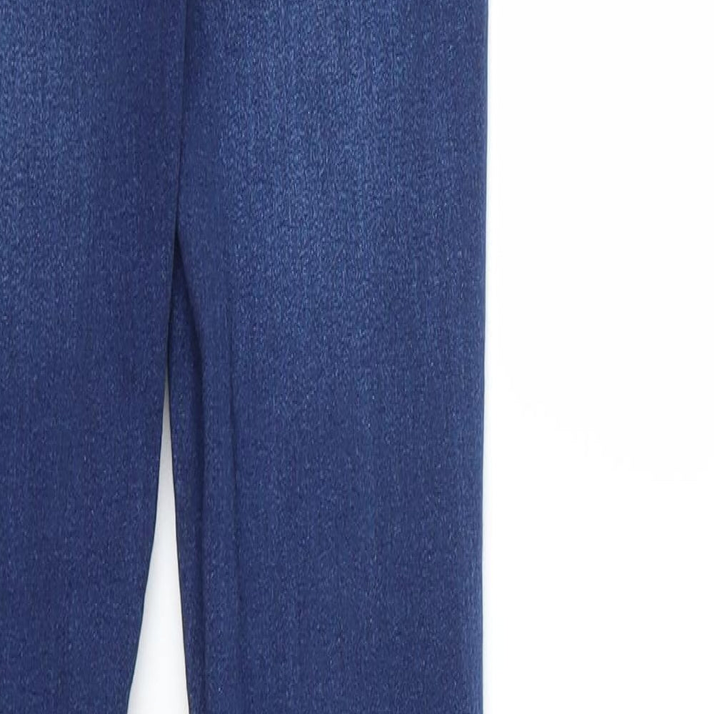 Womens UK Size 8 Papaya Regular Fit Skinny Blue Jeans