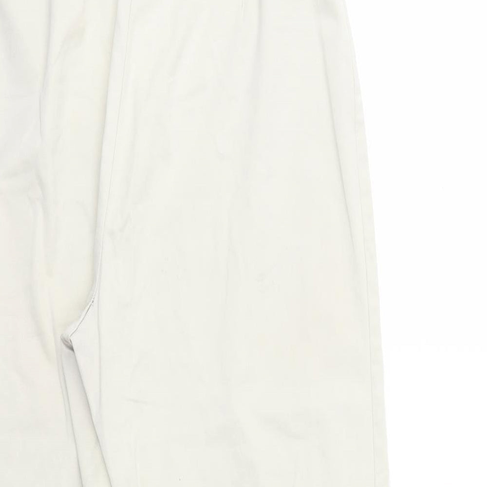 Womens UK Size 12 NEXT Regular Fit Beige Trousers