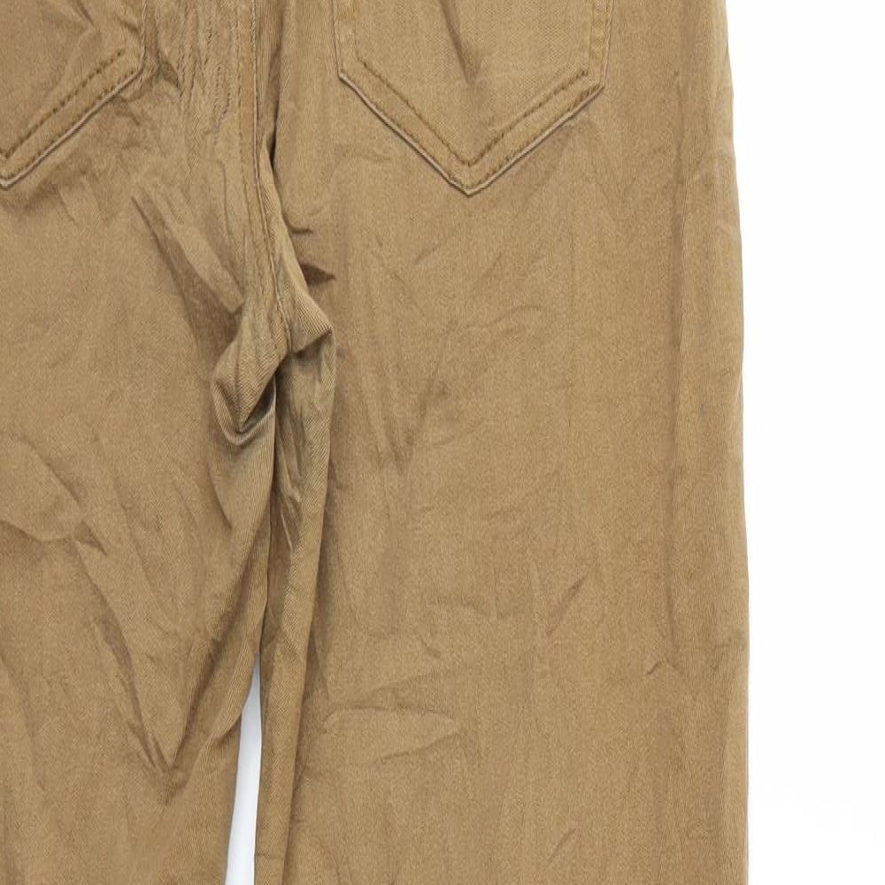 Mens UK Size L free quent Regular Fit Skinny Brown Jeans