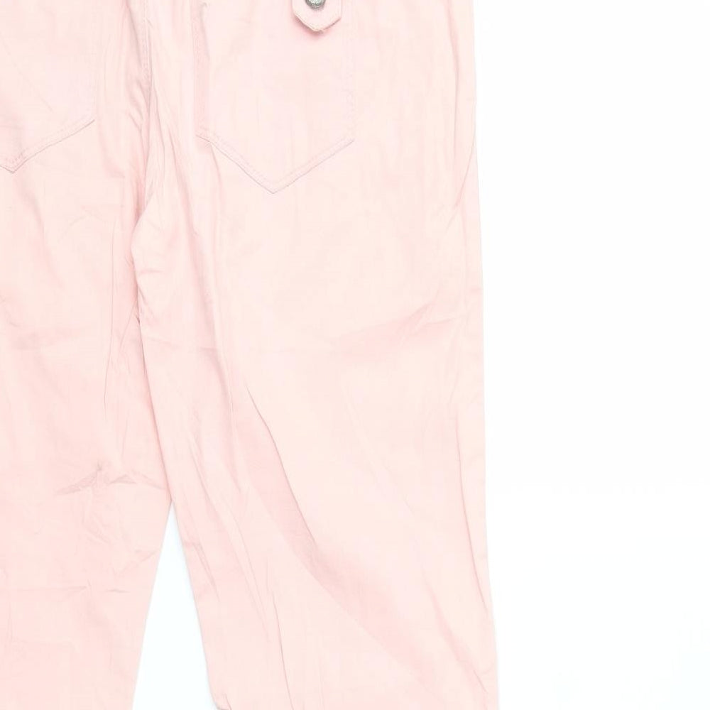 Only Womens Pink Trousers Size 34 in L34 in
