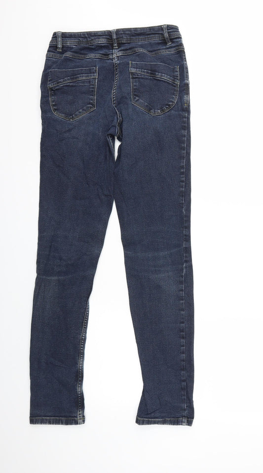 Womens UK Size 10 Up Fashion Regular Fit Skinny Blue Jeans