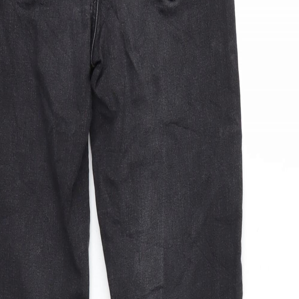 Topshop Womens Black Denim Skinny Jeans Size 26 in L32 in