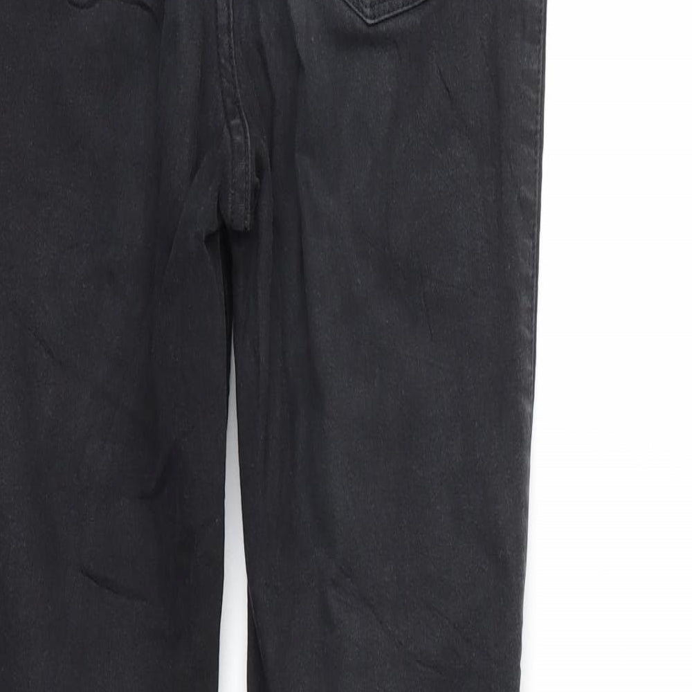 Womens UK Size S Sinsay Regular Fit Skinny Black Jeans
