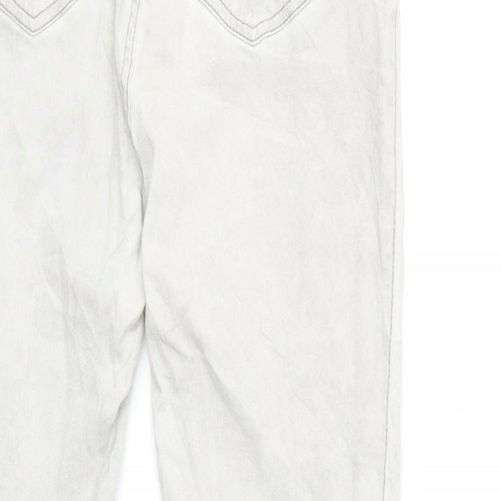 Womens UK Size 10 Janina Regular Fit Skinny Grey Jeans