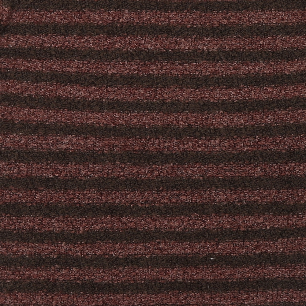 Store Twenty One Womens Brown Striped Pullover Jumper Size XL