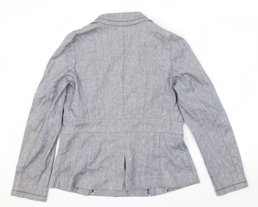 Womens UK Size 14 Per Una Blue Jacket