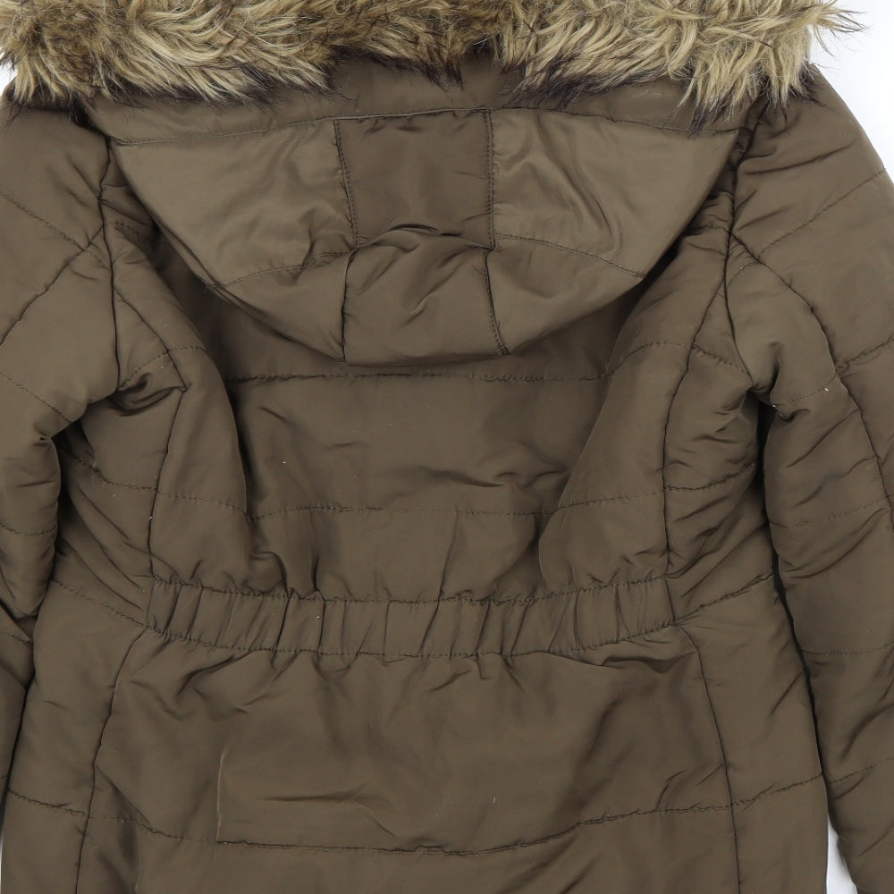 Womens UK Size 6 H&M Green Jacket