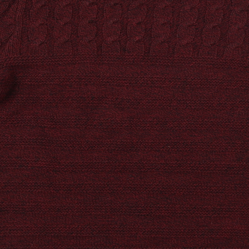 ASOS Mens Red Pullover Jumper Size S