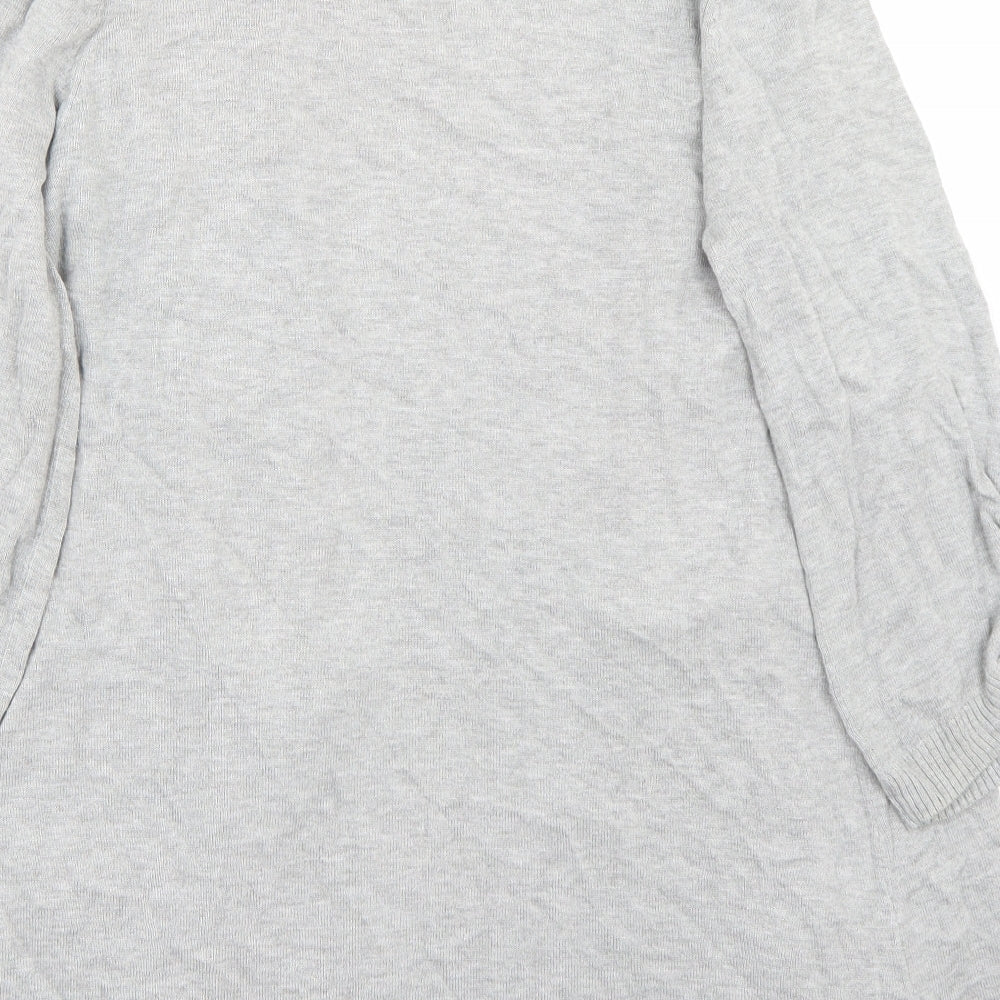 Wallis Womens Grey Cardigan Jumper Size M