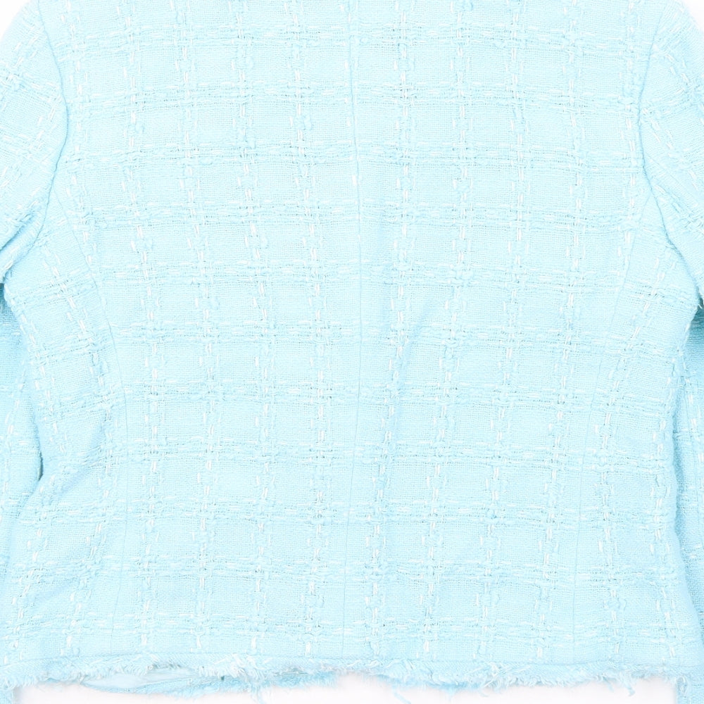 Womens UK Size 12 Per Una Blue Jacket
