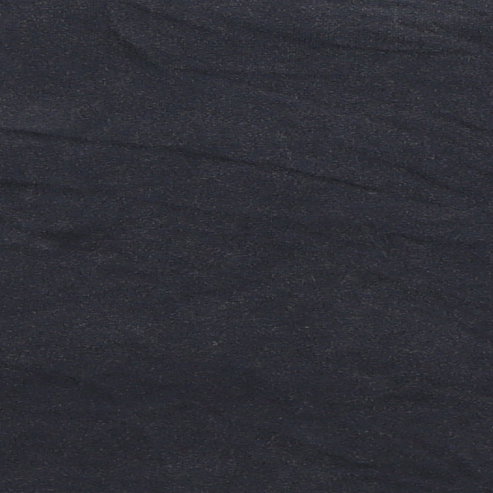 Womens UK Size 8 Missguided Blue Basic T-Shirt