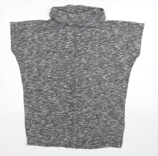 Papaya Womens Grey Basic T-Shirt Size 14