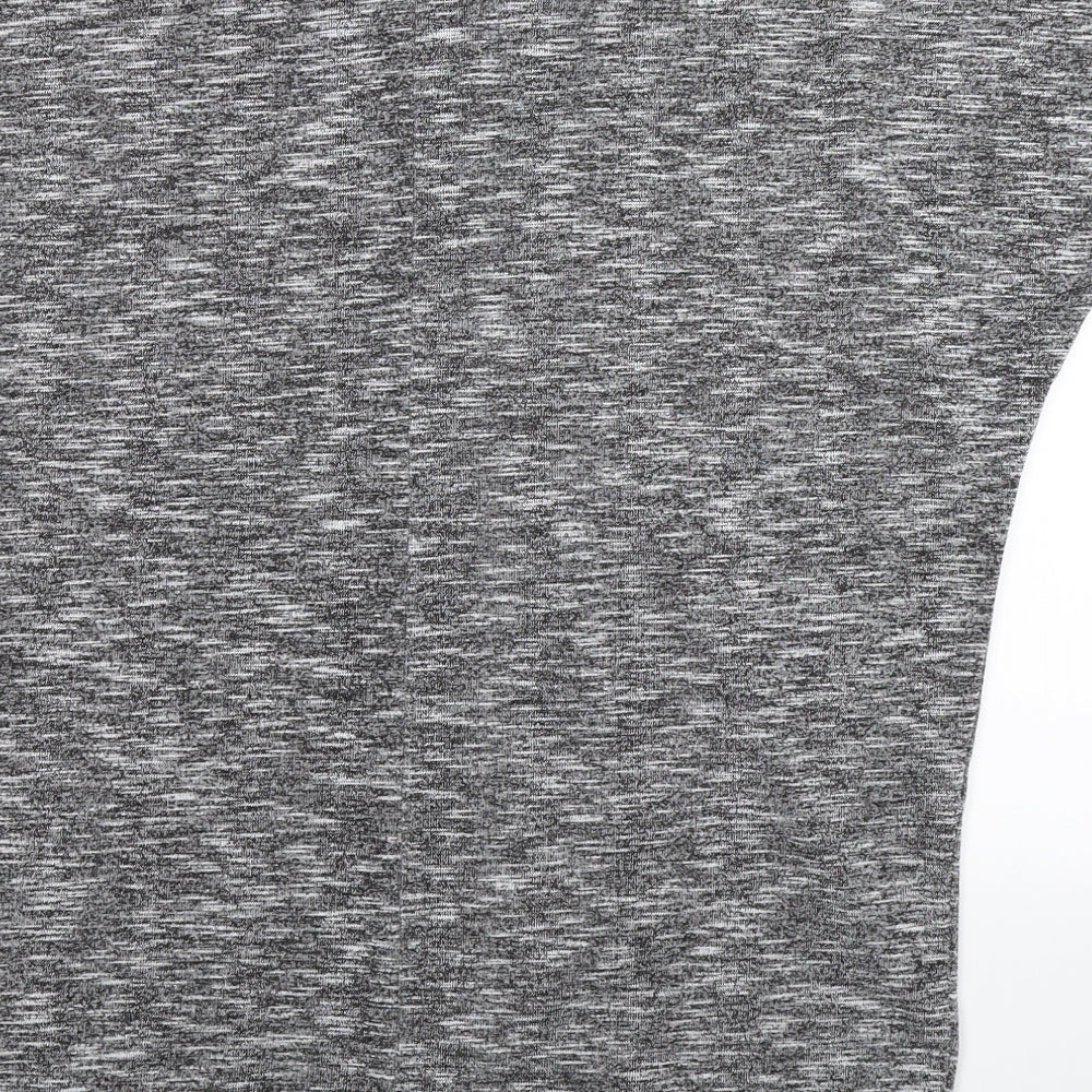 Papaya Womens Grey Basic T-Shirt Size 14