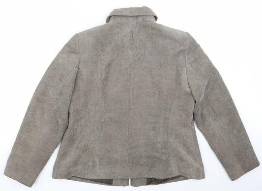 Classics Womens Beige Jacket Size 16