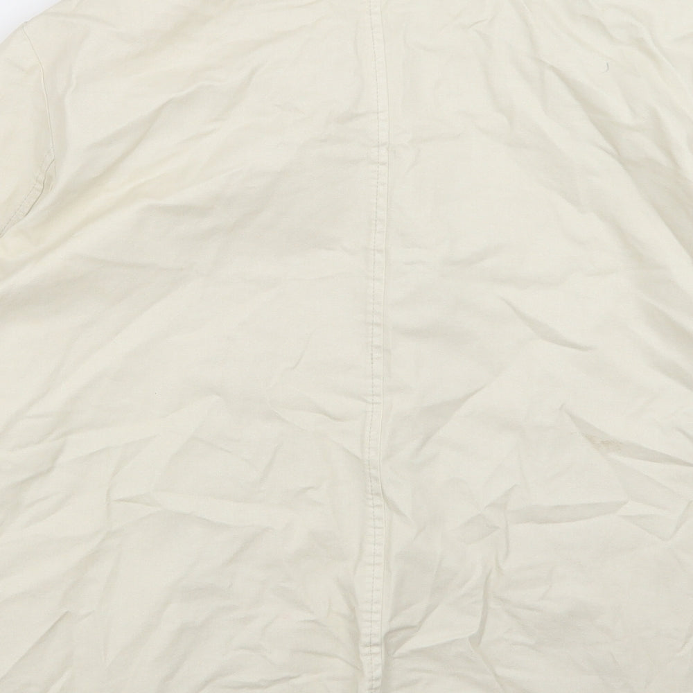branchelle Womens Beige Jacket Size 14