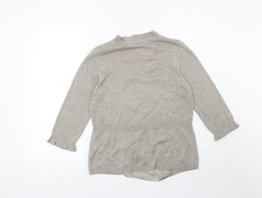 Per Una Womens Beige Pullover Jumper Size 12