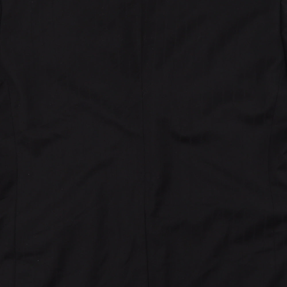 Mens UK Size 46 Greenwoods Regular Black Suit Jacket