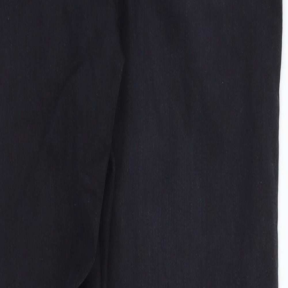 Womens UK Size 30 in Topshop Regular Fit Straight Black Jeans