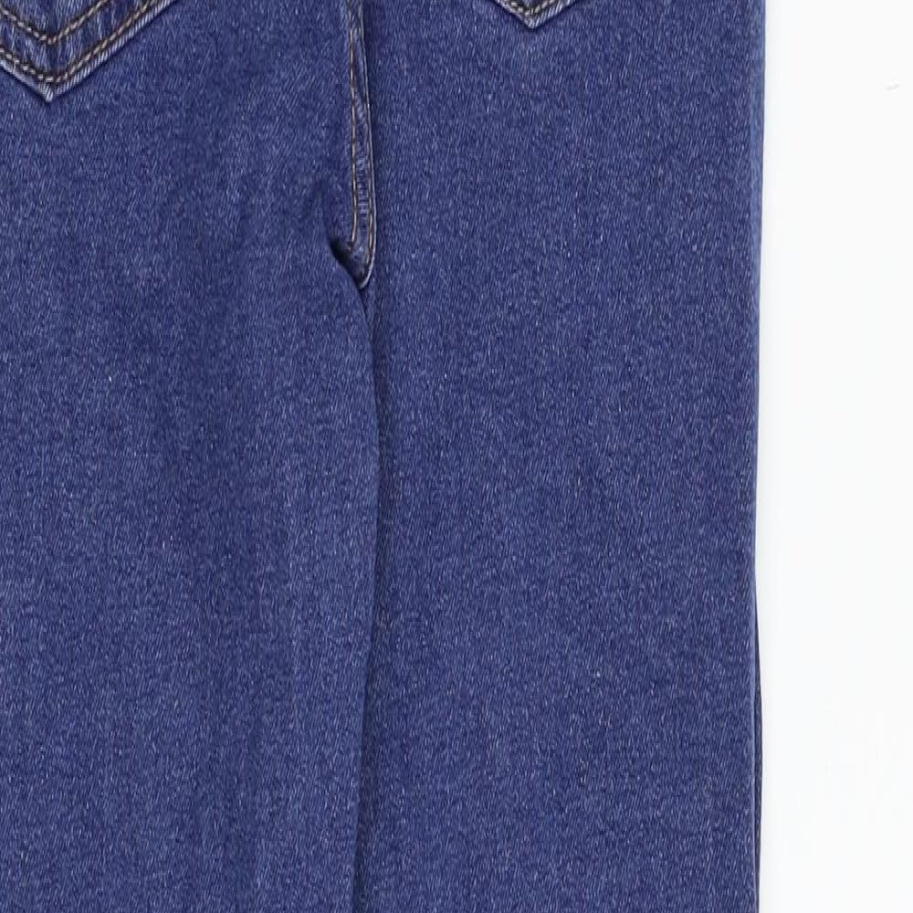 M&S Womens Blue Denim Skinny Jeans Size 6 L27 in