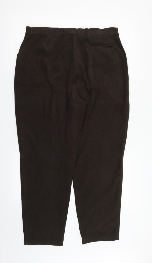 Yessica Womens Brown Trousers Size 18 L26 in
