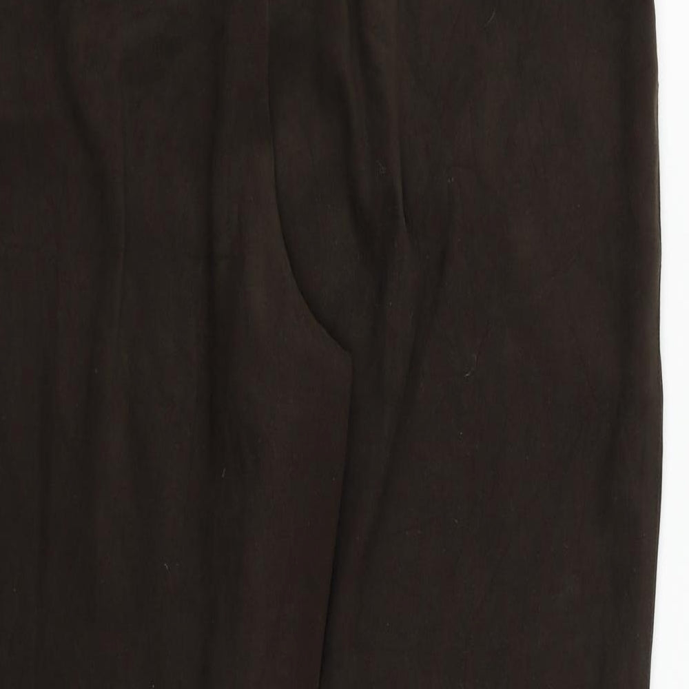Yessica Womens Brown Trousers Size 18 L26 in