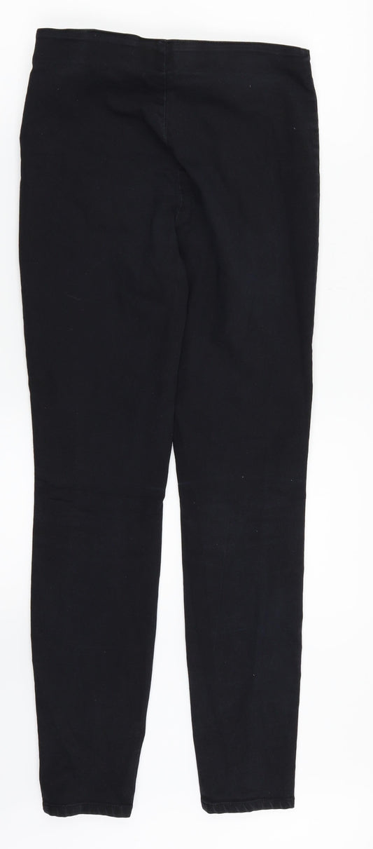Womens UK Size 8 H&M Regular Fit Jegging Black Jeans