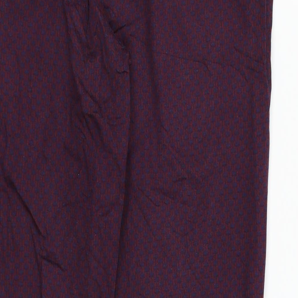 Mohito Womens Purple Trousers Size 10 L28 in