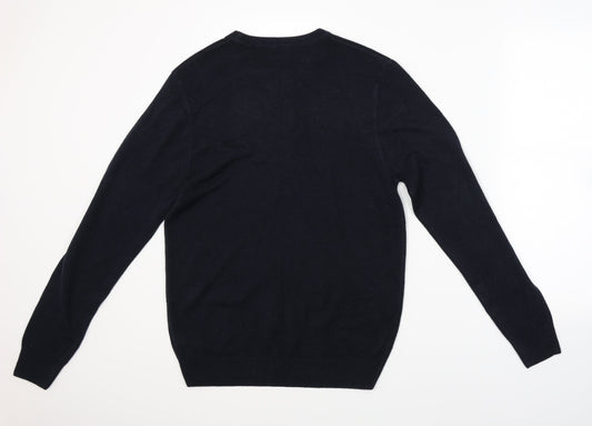 NEXT Mens Blue Knit Pullover Jumper Size M