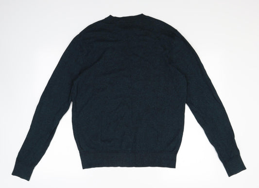 Topman Mens Green Pullover Jumper Size M